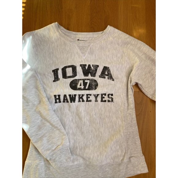 COPY - Vintage 90s Champion Iowa Hawkeyes Collegiate Crew Reverse Weave Sweatsh… - Picture 8 of 9